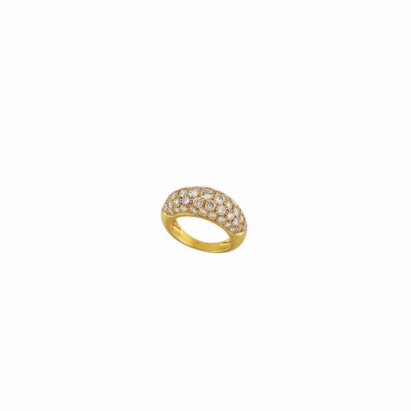 DIAMOND AND GOLD RING  - Auction Timed Auction Jewelry and Watches - Casa d'Aste International Art Sale