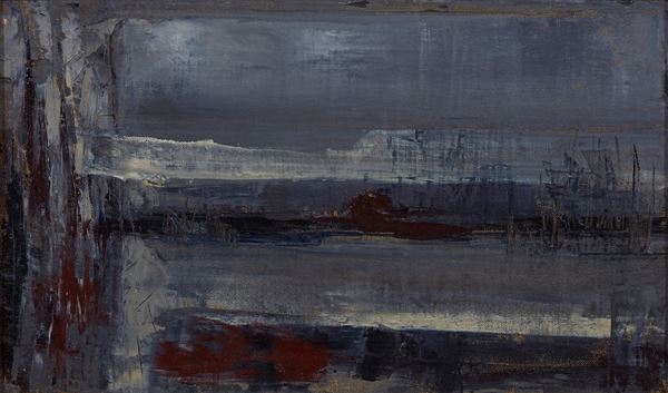 ANONIMO : Notturno  - Asta Arte Moderna, Contemporanea e Dipinti del XIX Secolo - Casa d'Aste International Art Sale