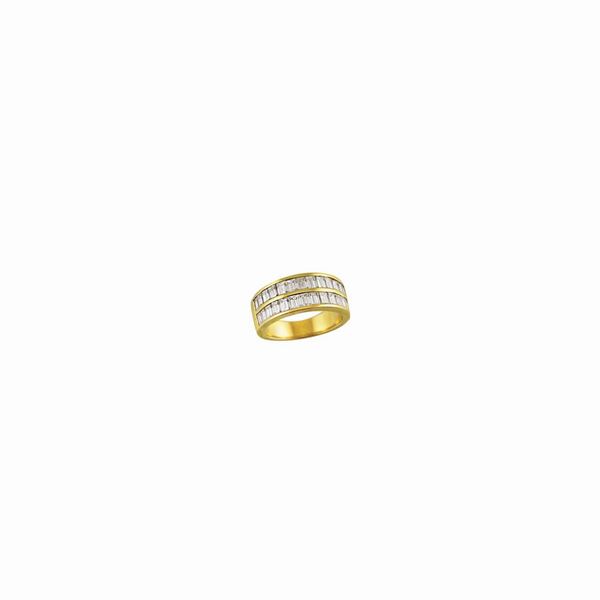 Damiani : DIAMOND AND GOLD RING  - Auction Timed Auction Jewelry and Watches - Casa d'Aste International Art Sale