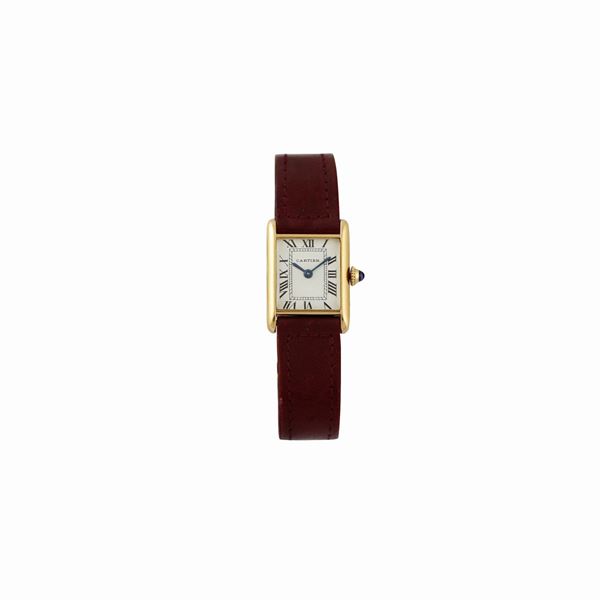 Cartier : Cartier “Tank”  - Auction Timed Auction Jewelry and Watches - Casa d'Aste International Art Sale