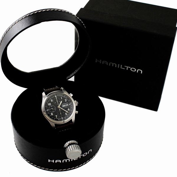 Hamilton : Hamilton, “KHAKI”.  - Auction Timed Auction Jewelry and Watches - Casa d'Aste International Art Sale
