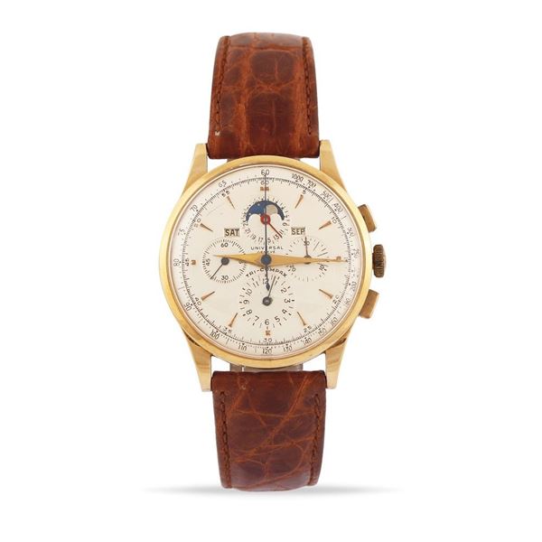 Universal Geneve : Genève, “Tri-Compax”, Ref. 12296  - Auction Vintage and Modern Watches - Casa d'Aste International Art Sale