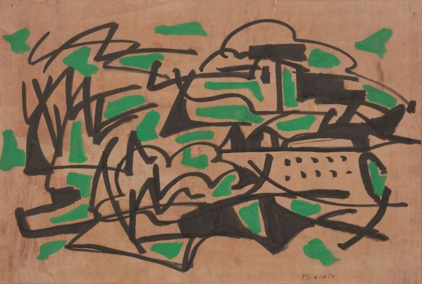 GIULIO TURCATO : Venezia  - Asta Dipinti di Arte Moderna, Contemporanea e XIX Secolo - Casa d'Aste International Art Sale