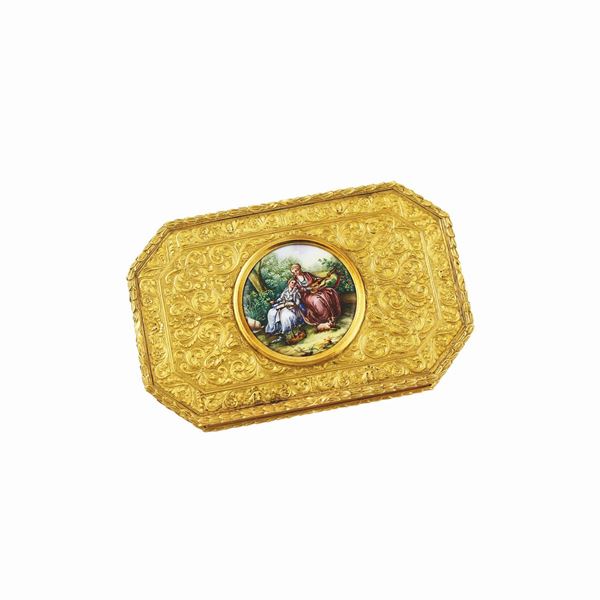 GOLD SNUFFBOX