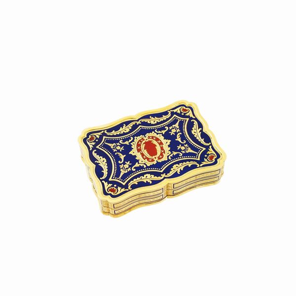 GOLD SNUFFBOX  - Auction Timed Auction Jewelry and Watches - Casa d'Aste International Art Sale