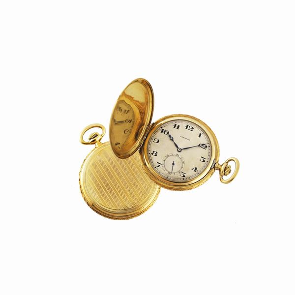 Longines : Longines, “Art Decò”, Pocket Watch  - Asta Asta a Tempo Gioielli e Orologi - Casa d'Aste International Art Sale