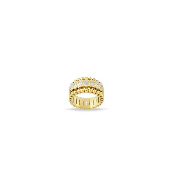 DIAMOND AND GOLD RING  - Auction Important Jewelry - Casa d'Aste International Art Sale