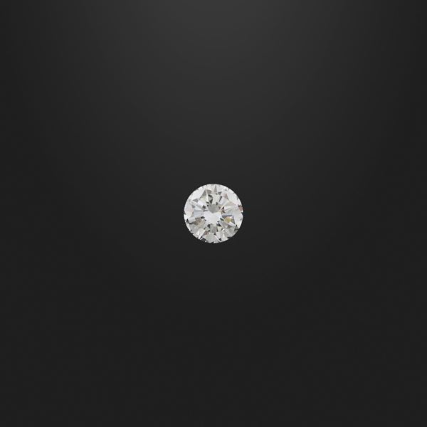 ROUND CUT DIAMOND  - Auction Important Jewels and Silver - Casa d'Aste International Art Sale