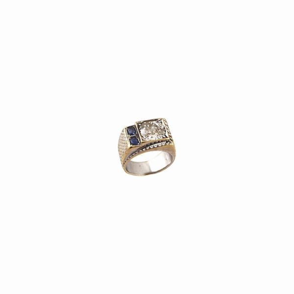 DIAMOND AND GOLD RING  - Auction Important Jewels and Silver - Casa d'Aste International Art Sale