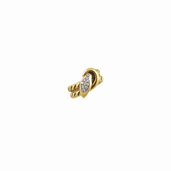 DIAMOND AND GOLD RING