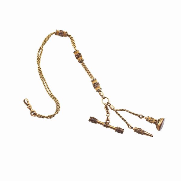GOLD CHATELAINE