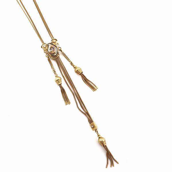 GOLD SAUTOIR  - Auction Timed Jewelery Auction - Casa d'Aste International Art Sale