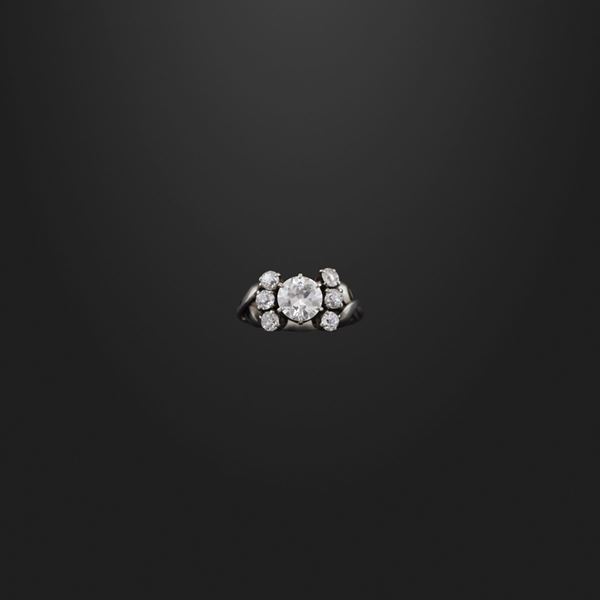 DIAMOND AND GOLD RING