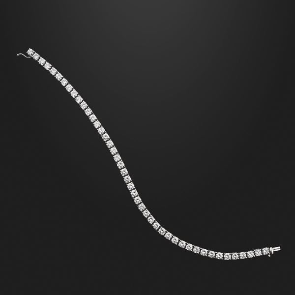 DIAMOND AND GOLD BRACELET