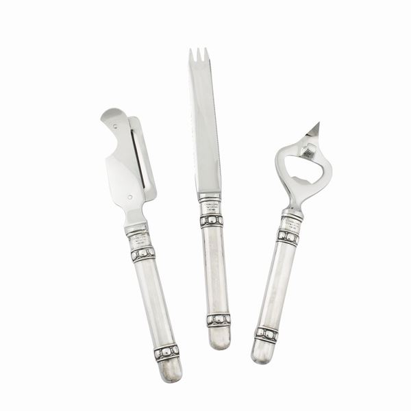 SILVER APERITIF SET