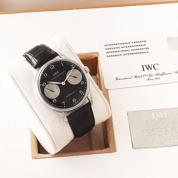 IWC : “Portoghese” Ref.5000  - Auction Vintage and Modern Watches - Casa d'Aste International Art Sale