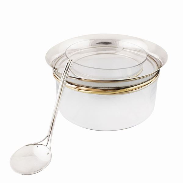 SILVER CAVIAR HOLDER