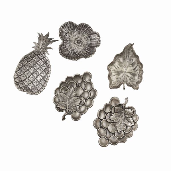 SILVER LEAVES AND FRUITS