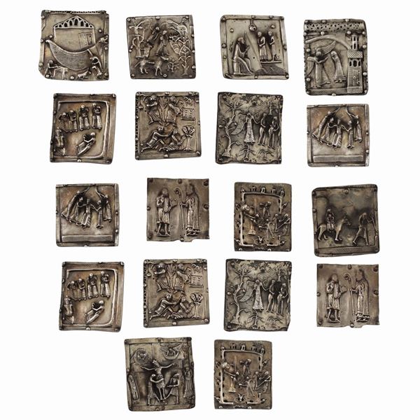 COLLECTION OF TWELVE SILVER MEDALS  - Auction Important Jewels and Silver - Casa d'Aste International Art Sale