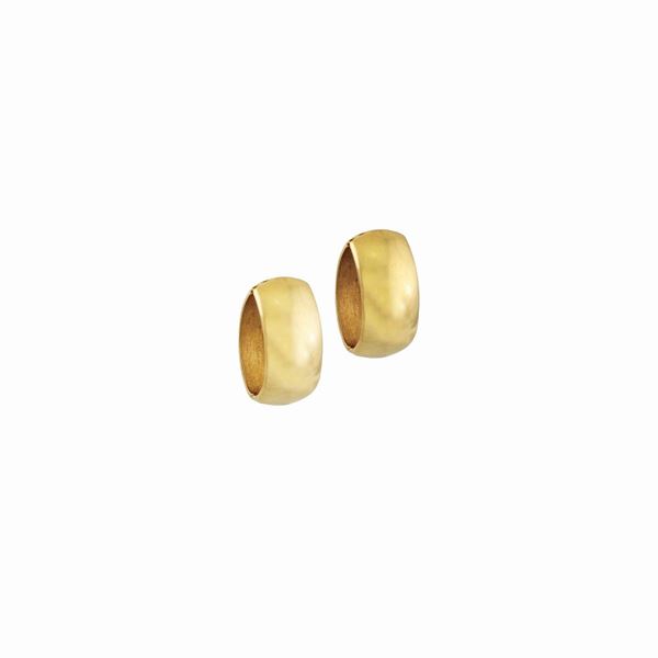 Pomellato : PAIR OF GOLD EARRINGS  - Auction Important Jewels and Silver - Casa d'Aste International Art Sale