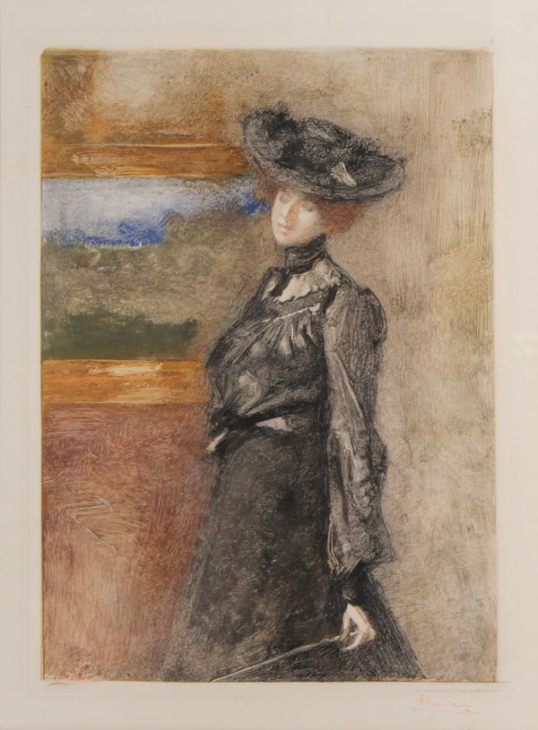 POMPEO MARIANI - Figura femminile