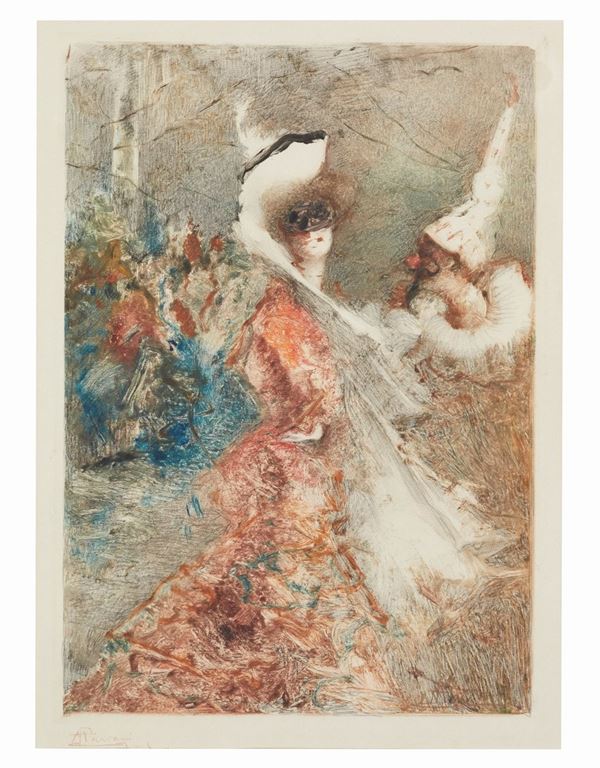 POMPEO MARIANI - Donna in maschera