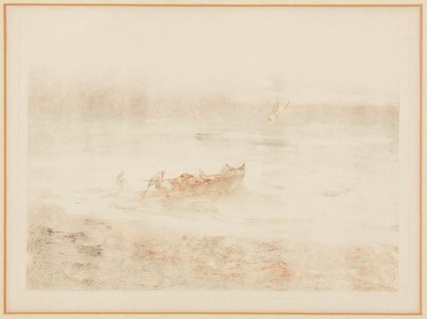 POMPEO MARIANI - Barca di pescatori