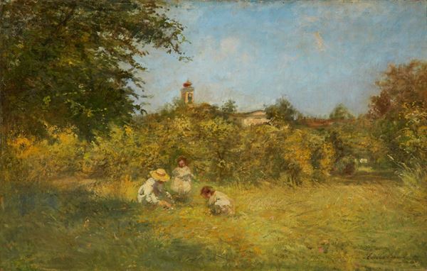 Emilio Borsa - San Biagio, gioco di bambini