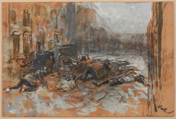 Cinque giornate  - Asta Asta a Tempo Dipinti di Arte Moderna, Contemporanea e XIX Secolo - Casa d'Aste International Art Sale