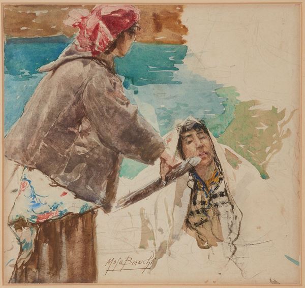 Figure in barca