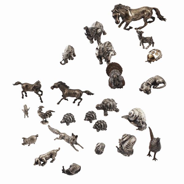 SILVER LOT  - Auction Important Jewels and Silver - Casa d'Aste International Art Sale