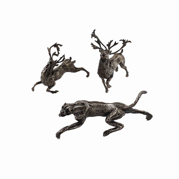 SILVER LOT  - Auction Important Jewels and Silver - Casa d'Aste International Art Sale
