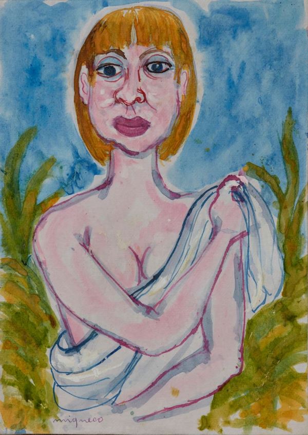 GIUSEPPE MIGNECO - Figura di donna