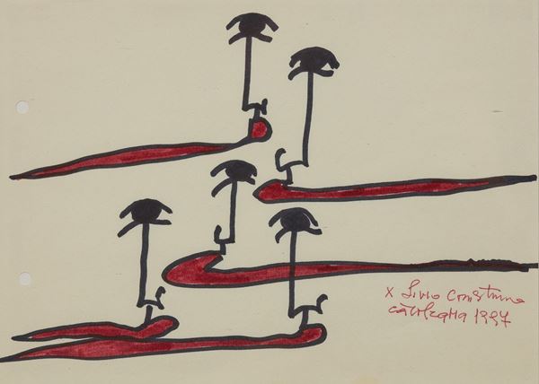 Senza titolo  (1997)  - Asta Asta a Tempo Dipinti di Arte Moderna, Contemporanea e XIX Secolo - Casa d'Aste International Art Sale