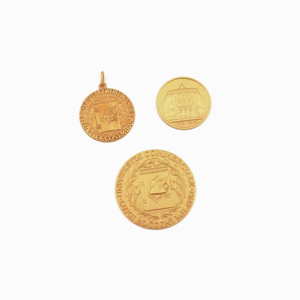THREE GOLD MEDALS