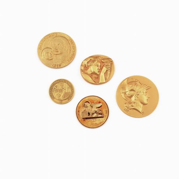 FIVE GOLD MEDALS