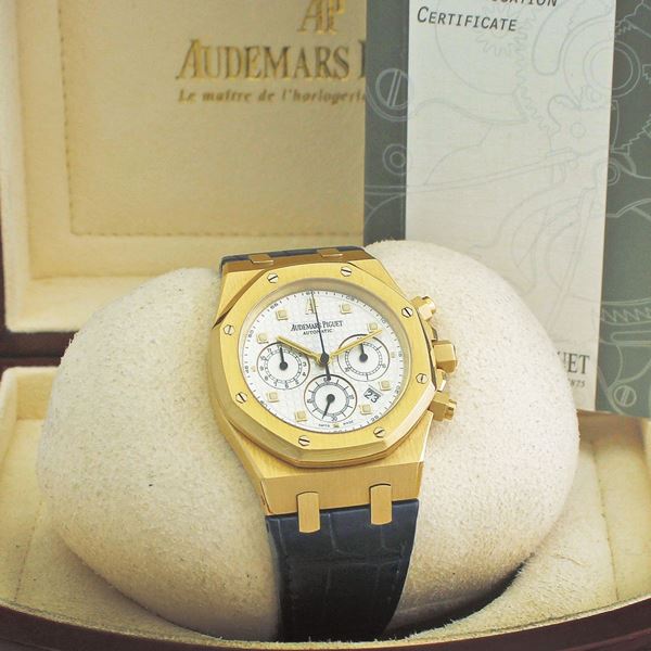 Audemars Piguet : “Royal Oak Chronograph”, Ref. 26022BA  - Asta Orologi Vintage e Moderni - Casa d'Aste International Art Sale