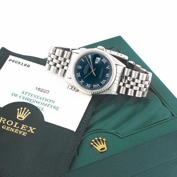 Rolex : Datejust, Ref.16220  - Asta Orologi Vintage e Moderni - Casa d'Aste International Art Sale