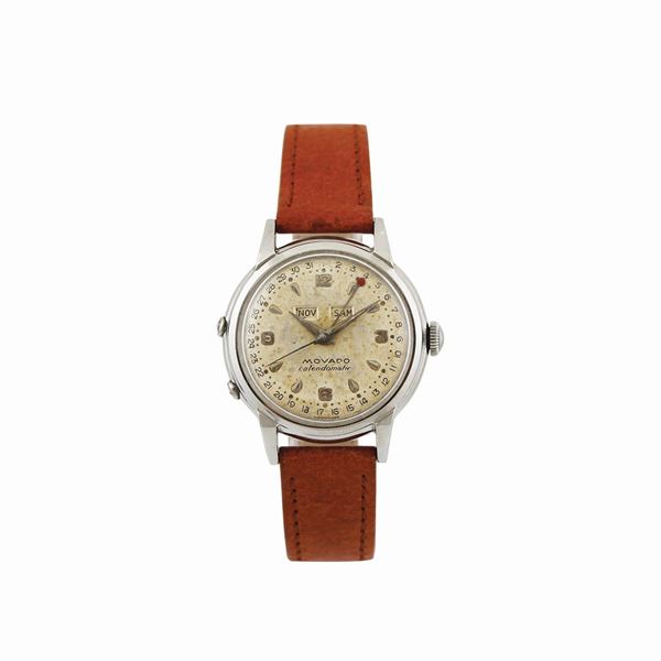 Tullio eng De Piscopo eng Nominativo eng : Movado “Calendomatic”  (Realizzato nel 1960 circa)  - Auction Vintage and Modern Watches - Casa d'Aste International Art Sale