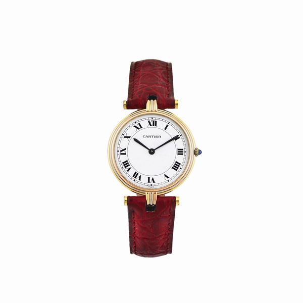 Cartier : “Ronde” 3 Ori  - Auction Vintage and Modern Watches - Casa d'Aste International Art Sale