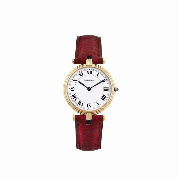 Cartier : “Ronde” 3 Ori  - Asta Orologi Vintage e Moderni - Casa d'Aste International Art Sale