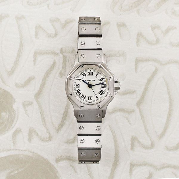 Cartier : “Octagon” Automatic  - Auction Vintage and Modern Watches - Casa d'Aste International Art Sale
