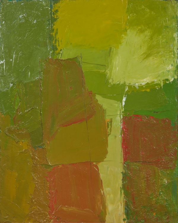 Composizione Giardino  - Asta Asta a Tempo Dipinti di Arte Moderna, Contemporanea e XIX Secolo - Casa d'Aste International Art Sale