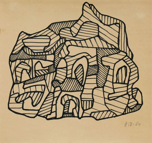 Eglise II  (1964)  - Asta Asta a Tempo Dipinti di Arte Moderna, Contemporanea e XIX Secolo - Casa d'Aste International Art Sale