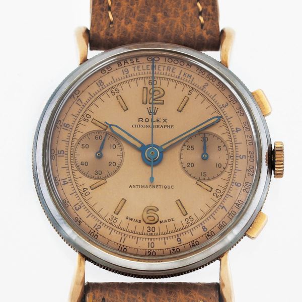 Rolex - “Coin Edge”, Ref.4062, Steel and Gold