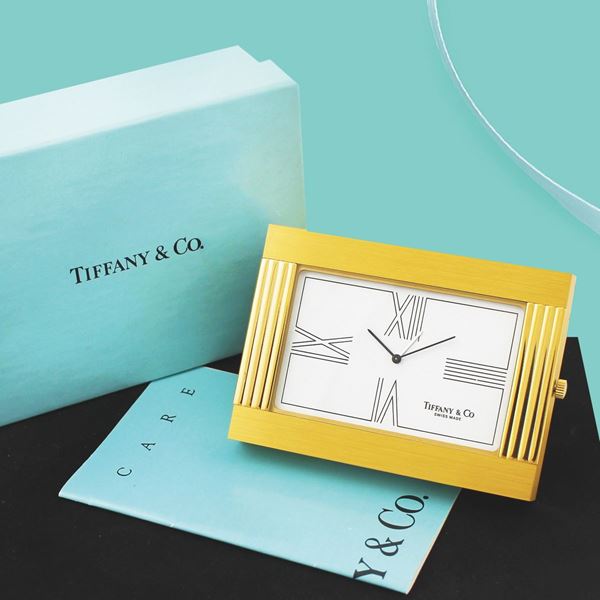 Tiffany : “Desk Clock” Ref. 2707  - Asta Orologi Vintage e Moderni - Casa d'Aste International Art Sale