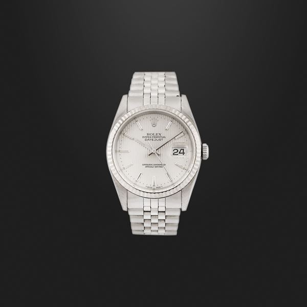 Rolex : “Datejust”, Ref. 16234, “Millerighe”  - Auction Vintage and Modern Watches - Casa d'Aste International Art Sale