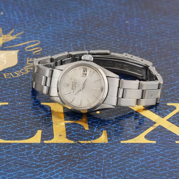 Rolex : “Oyster Perpetual Date”, Ref. 6516  - Asta Orologi Vintage e Moderni - Casa d'Aste International Art Sale