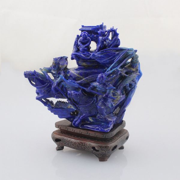 LAPIS ESSENCE HOLDER  - Auction Jewelery, Watches and Objects of Art - Casa d'Aste International Art Sale