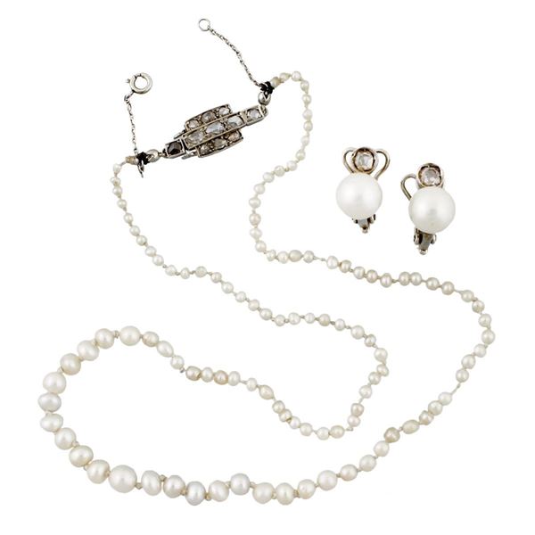 PEARL, DIAMOND AND GOLD LOT